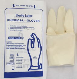 Latex Surgical Gloves